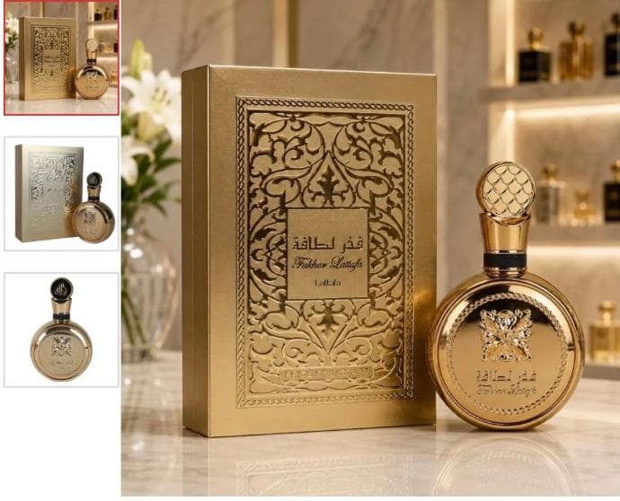 Fragancia Lattafa Fakhar Gold Extrait Eau 100ml /