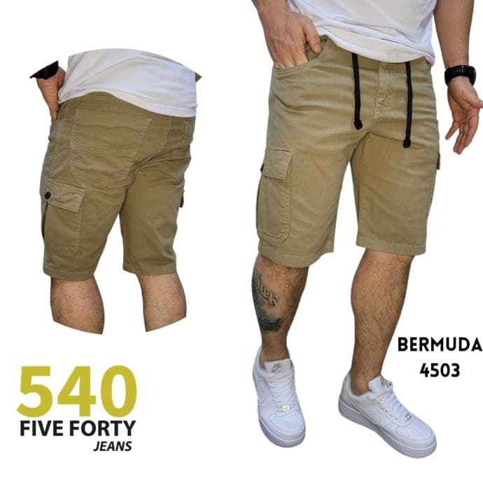 Bermuda Cargo En Dril 540 Five Forty