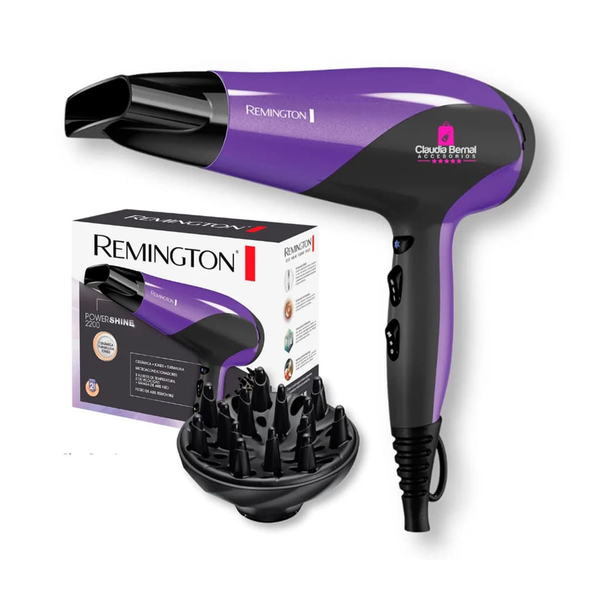 Secador Remington Power Shine