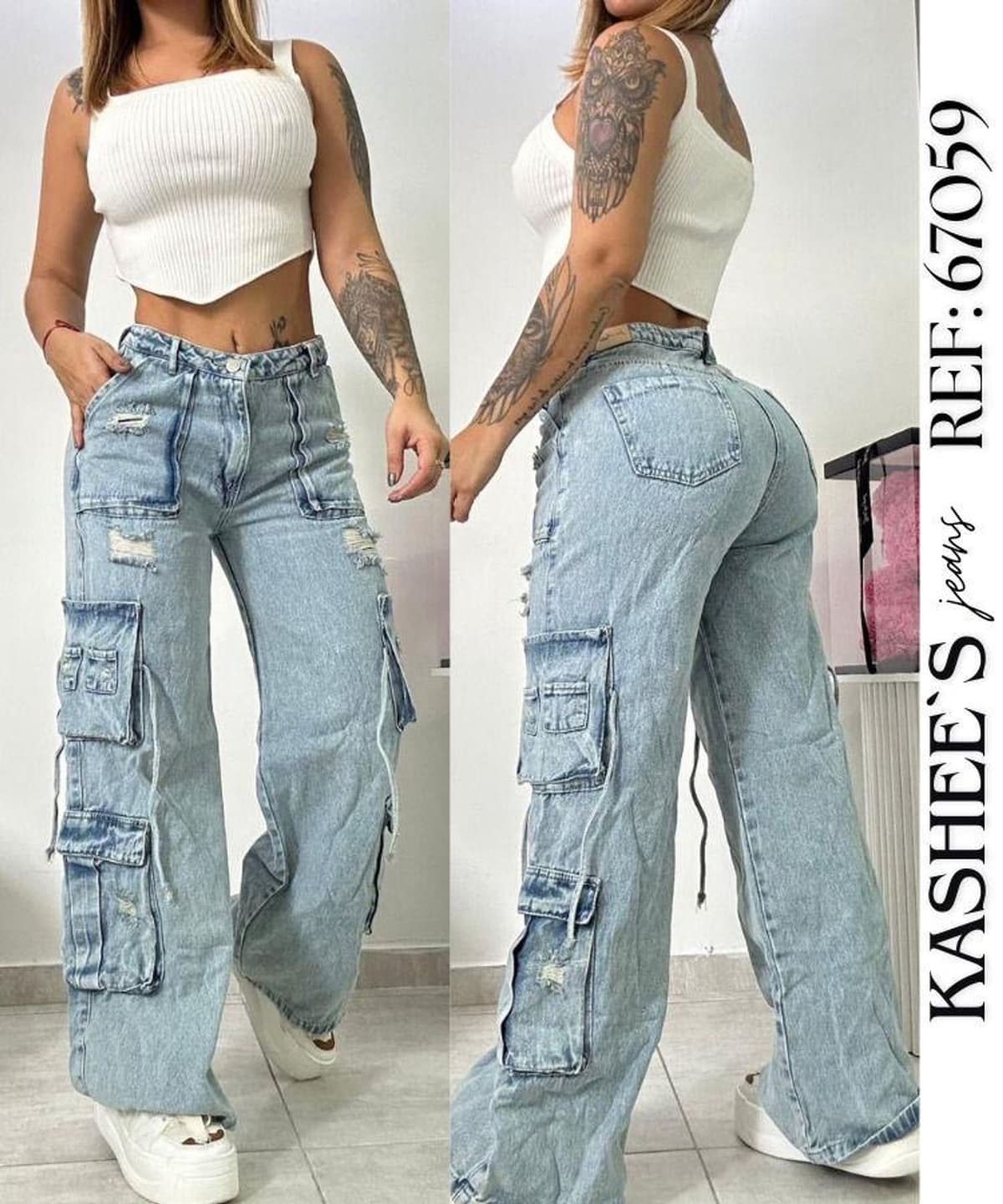 PANTALON CARGO DE DAMA 1.1