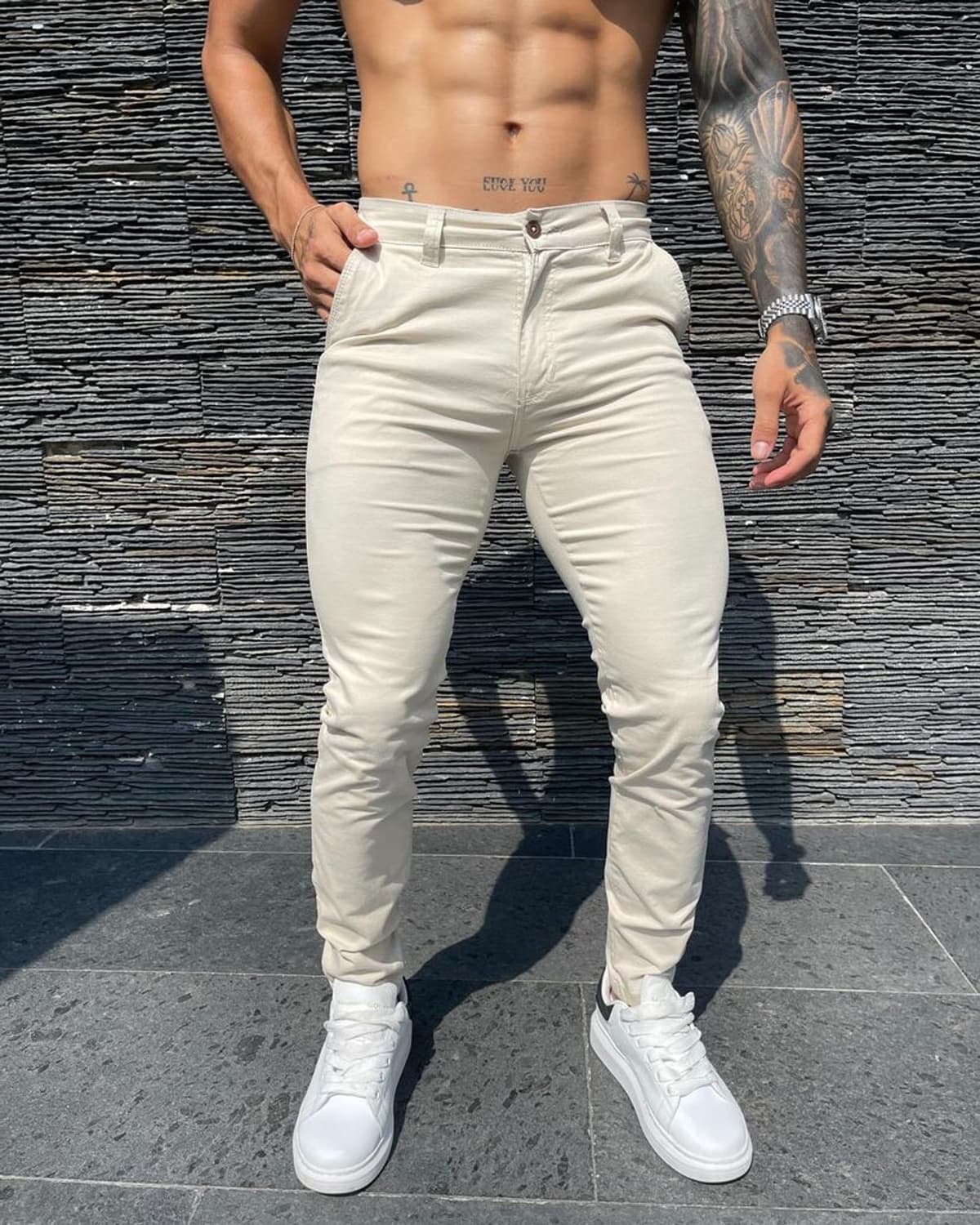 PANTALON DRIL CLASICO DE HOMBRE