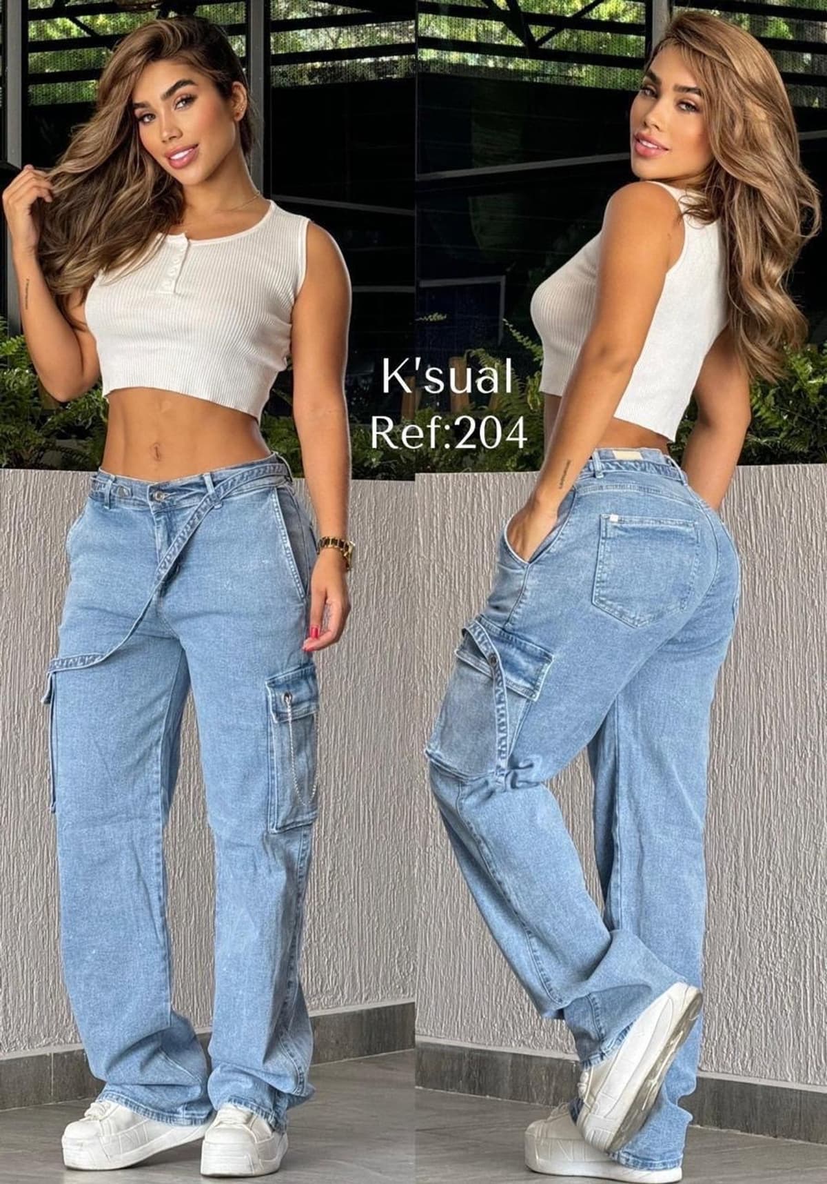 PANTALON CARGO DE DAMA 1.1