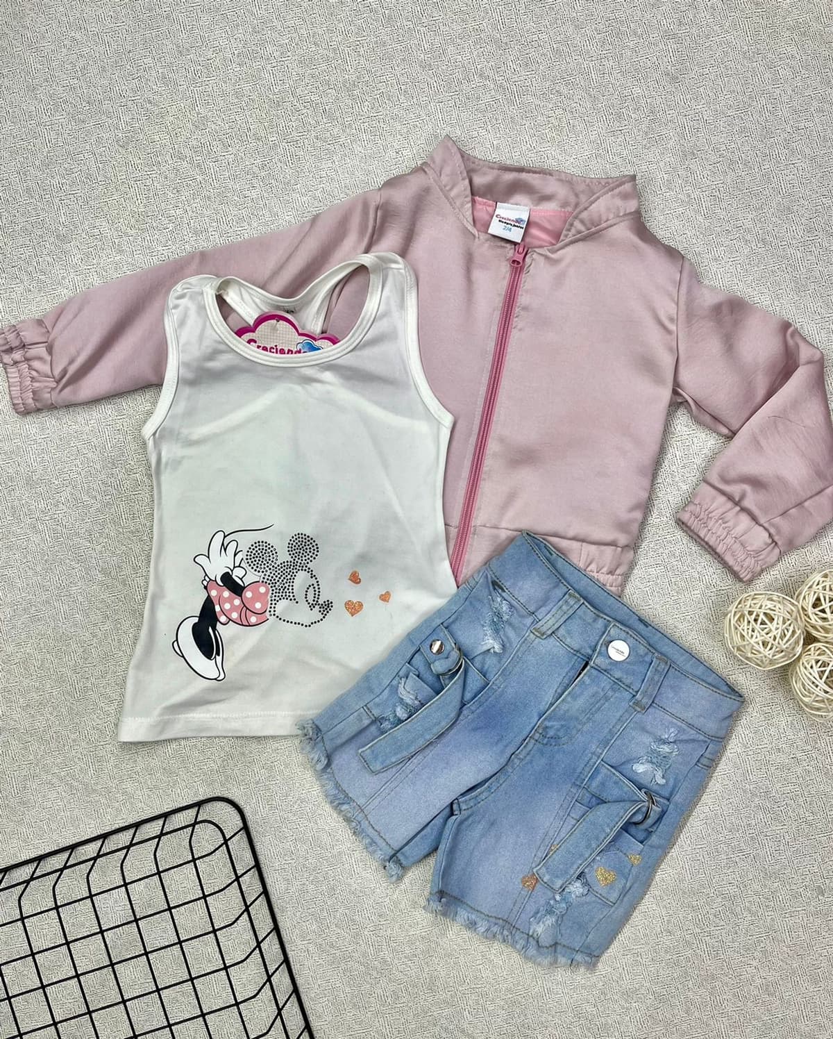 Trio chaqueta satin