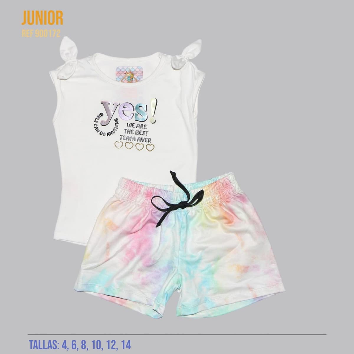 Conjunto short niña
