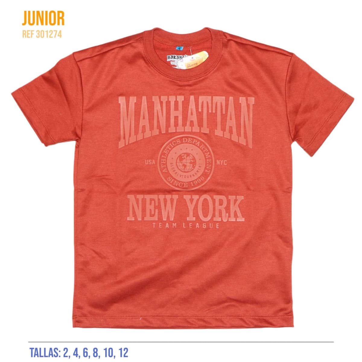 Camiseta over mManhattan