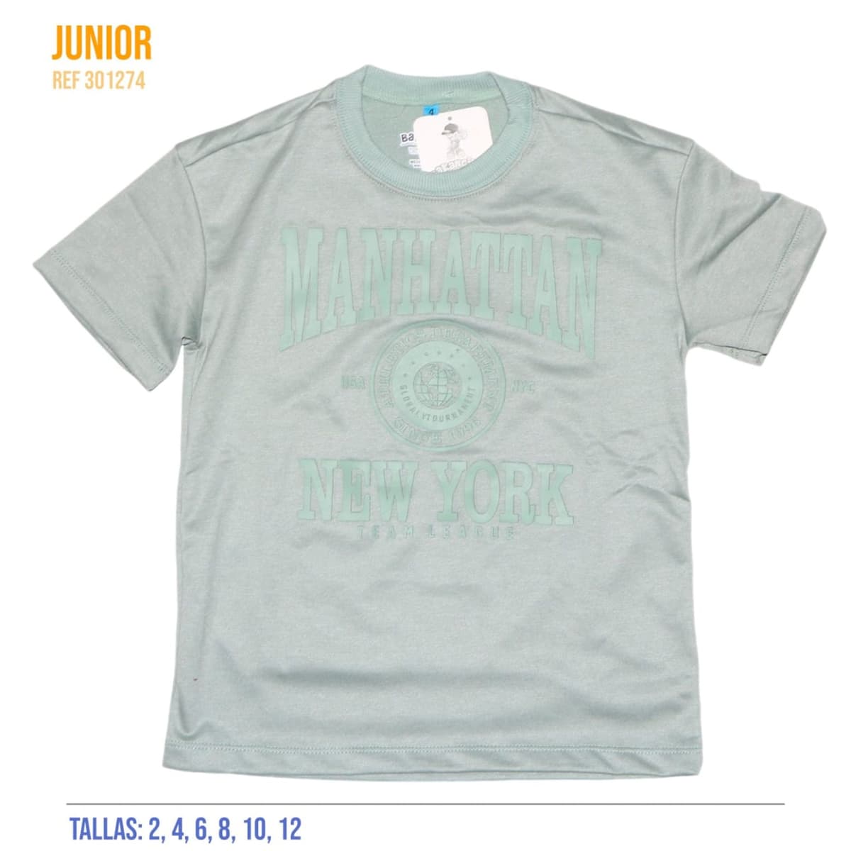 Camiseta over Manhattan