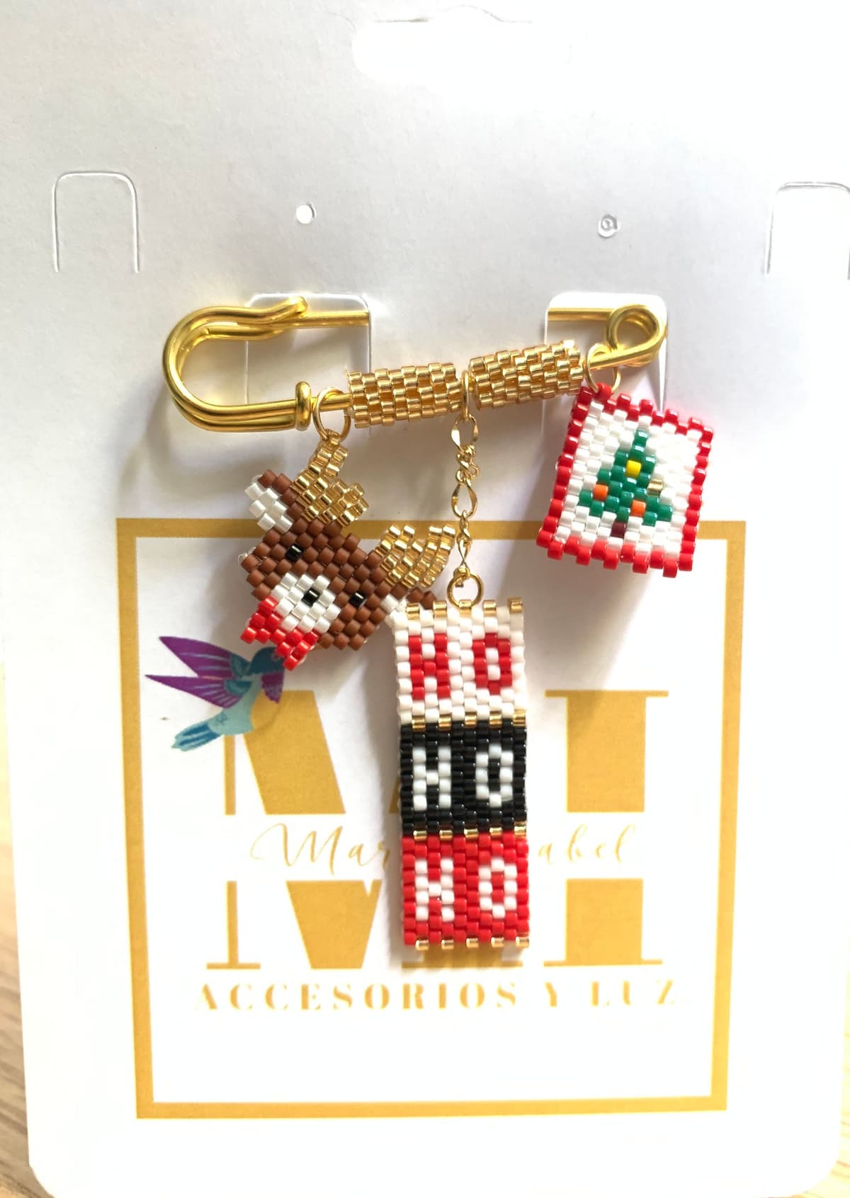 Pin navideño