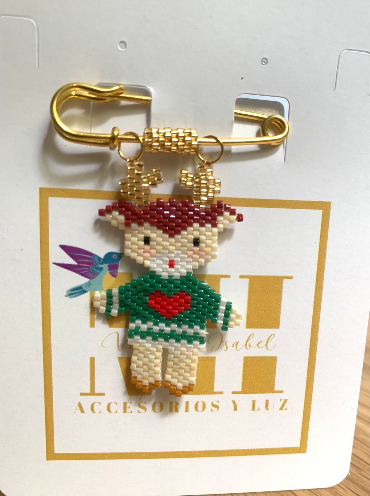 Pin navideño