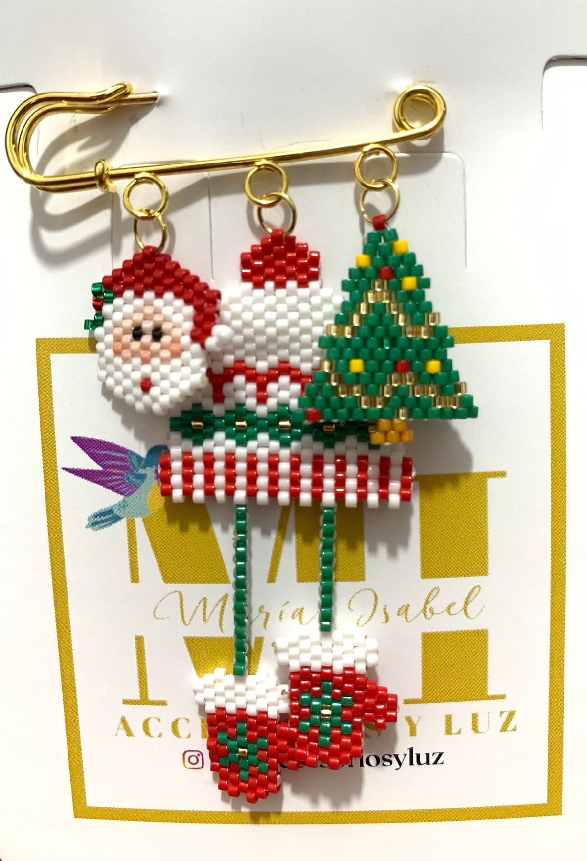 Pin navideño