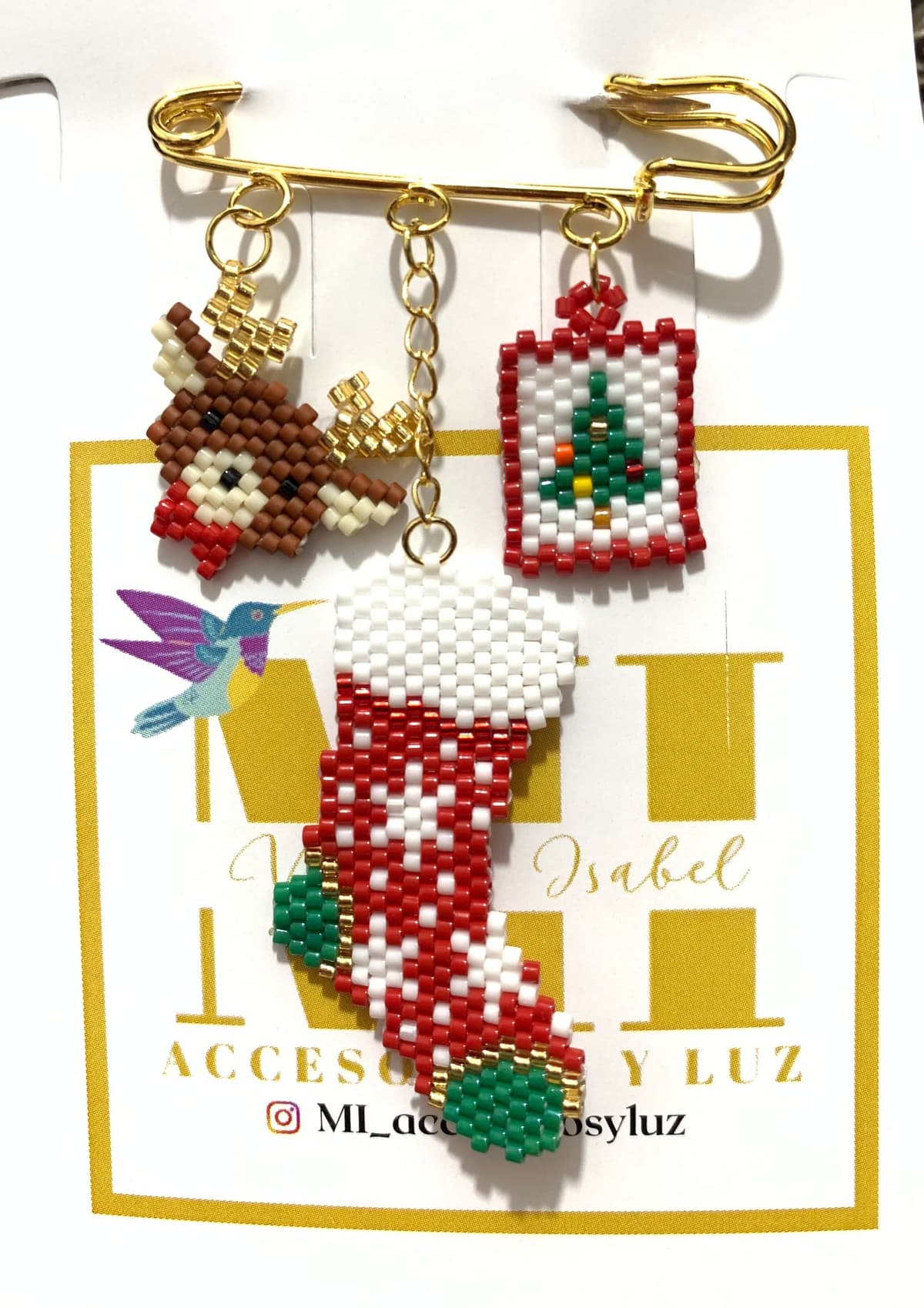Pin navideño