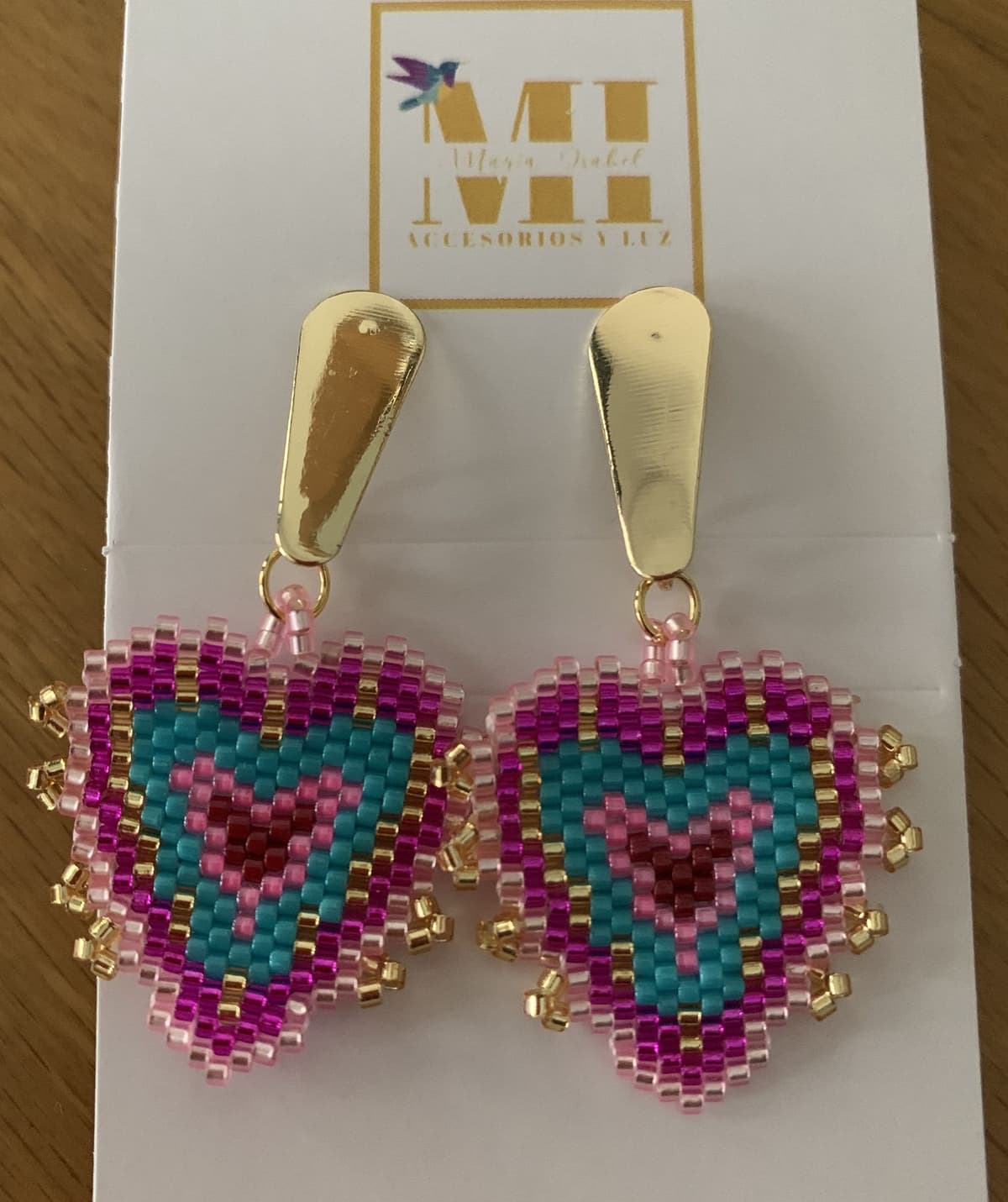 Aretes corazón