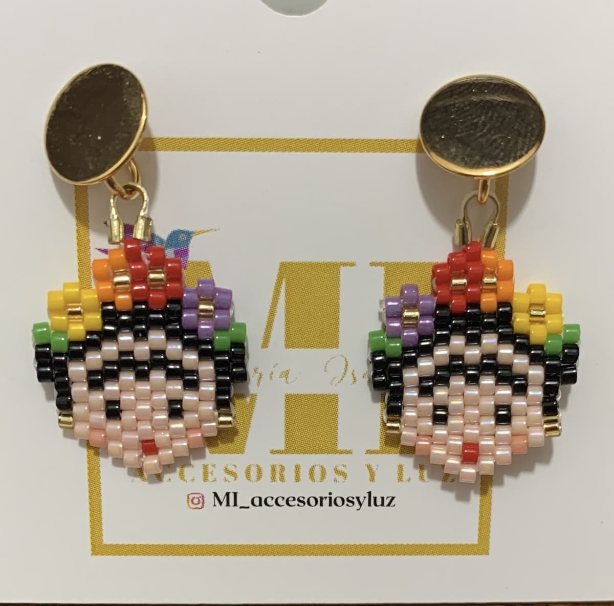 Aretas pequeñas frida