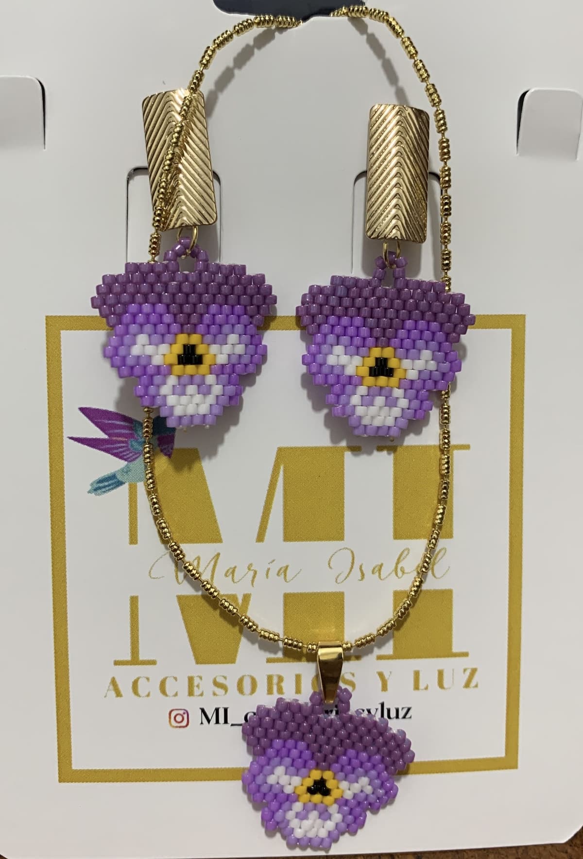 Cadena flores