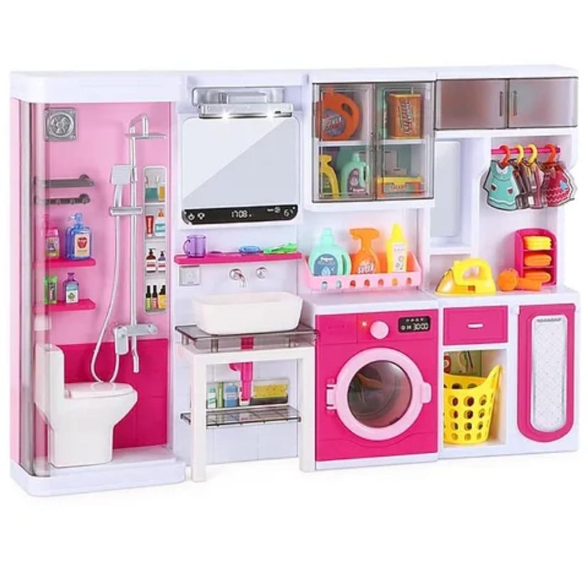Set infantil juego de baos con accesorios juguete de simulacion