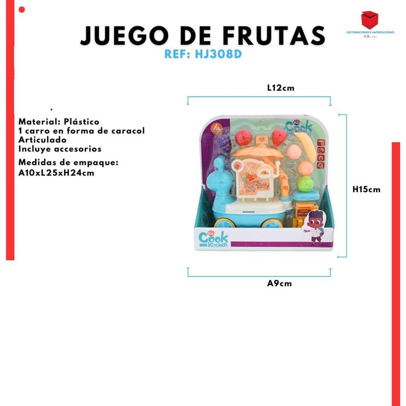 Juego de frutas