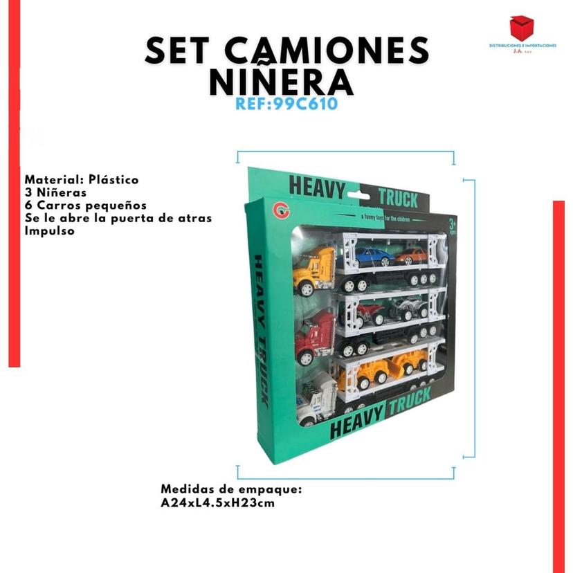 Set camiones niera