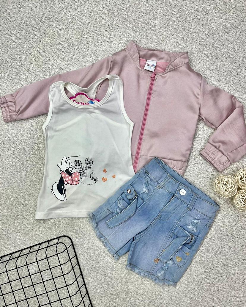 Trio chaqueta satin