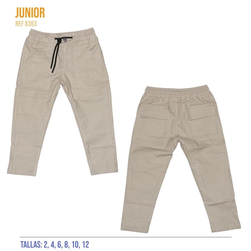 Pantalon parche y tapas