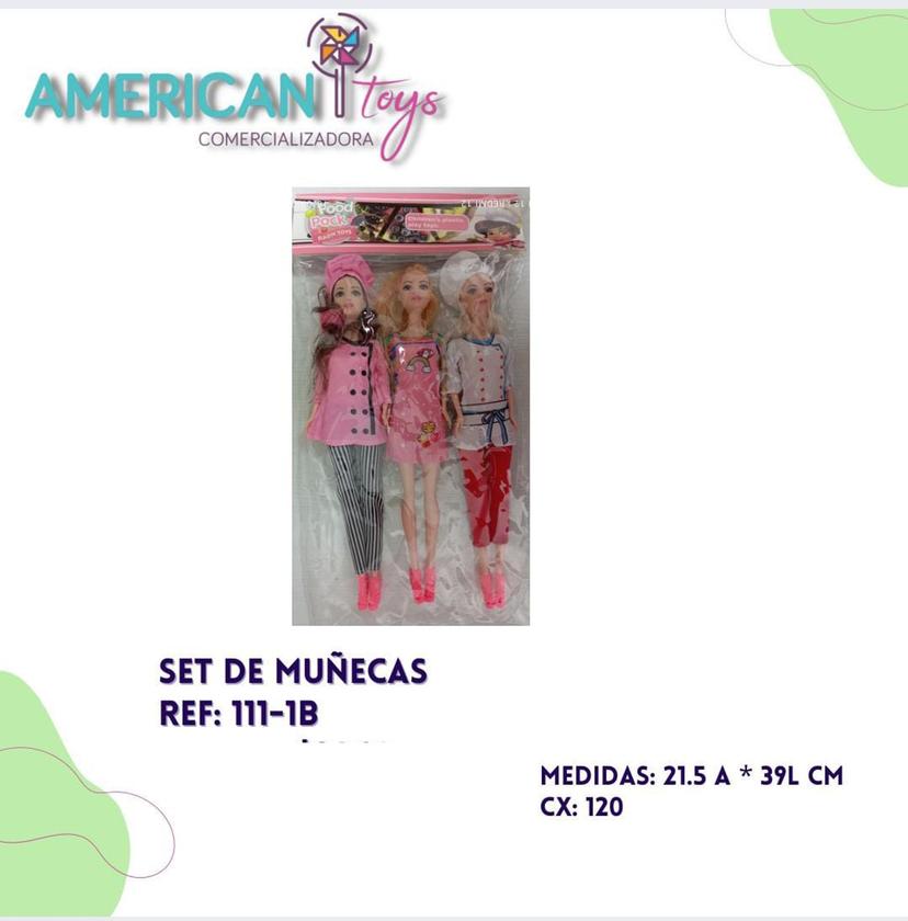 Set de muecas