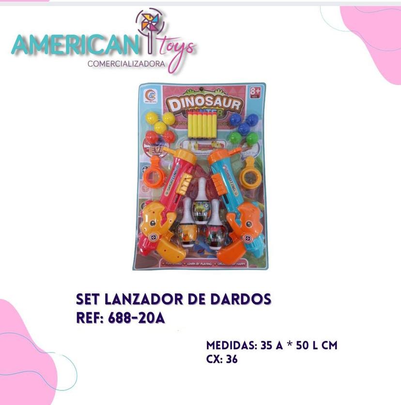 Set Lanzador de dardos