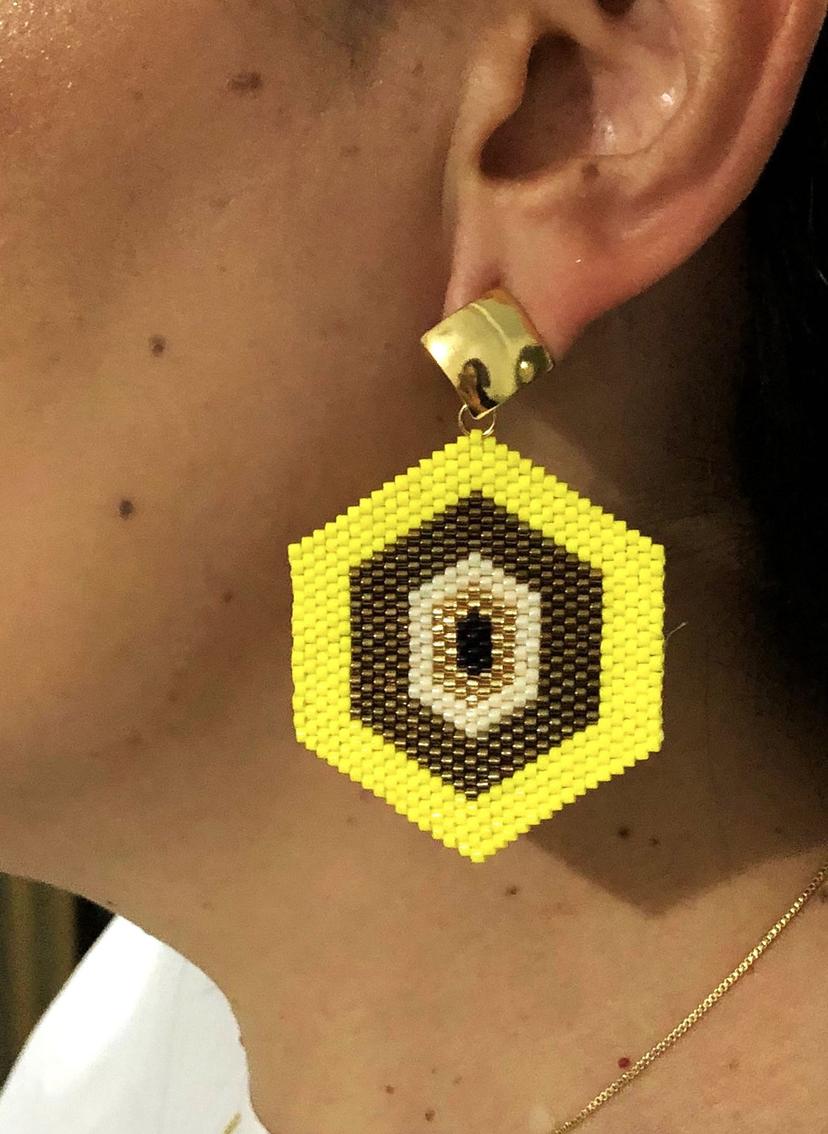 Aretes rombo