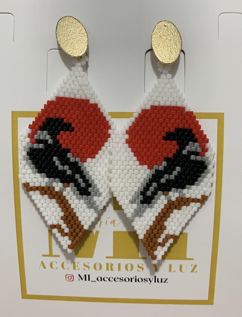 Aretes cuervo