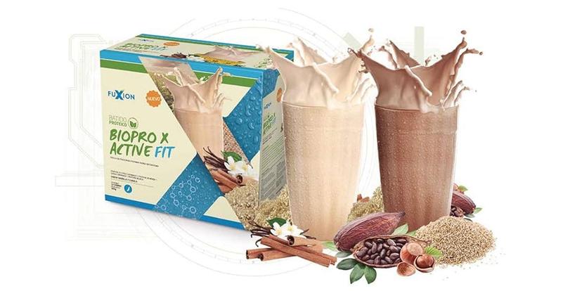 20. Biopro X Active FIT. Chocolate con avellanas. 14 unidades