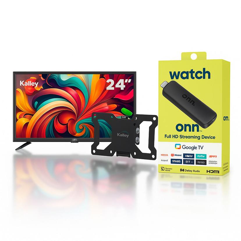 Combo TV 24" + Magis TV + Soporte